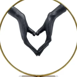Deko & Geschenkartikel-KARE Design Deko Objekt Elements Heart Hand 62Cm