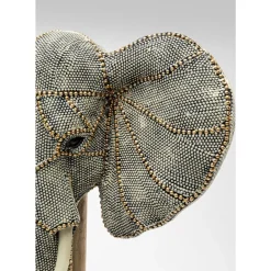 Deko & Geschenkartikel-KARE Design Deko Objekt Elephant Head Pearls 49Cm