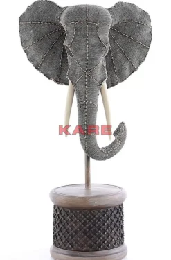 Deko & Geschenkartikel-KARE Design Deko Objekt Elephant Head Pearls 76