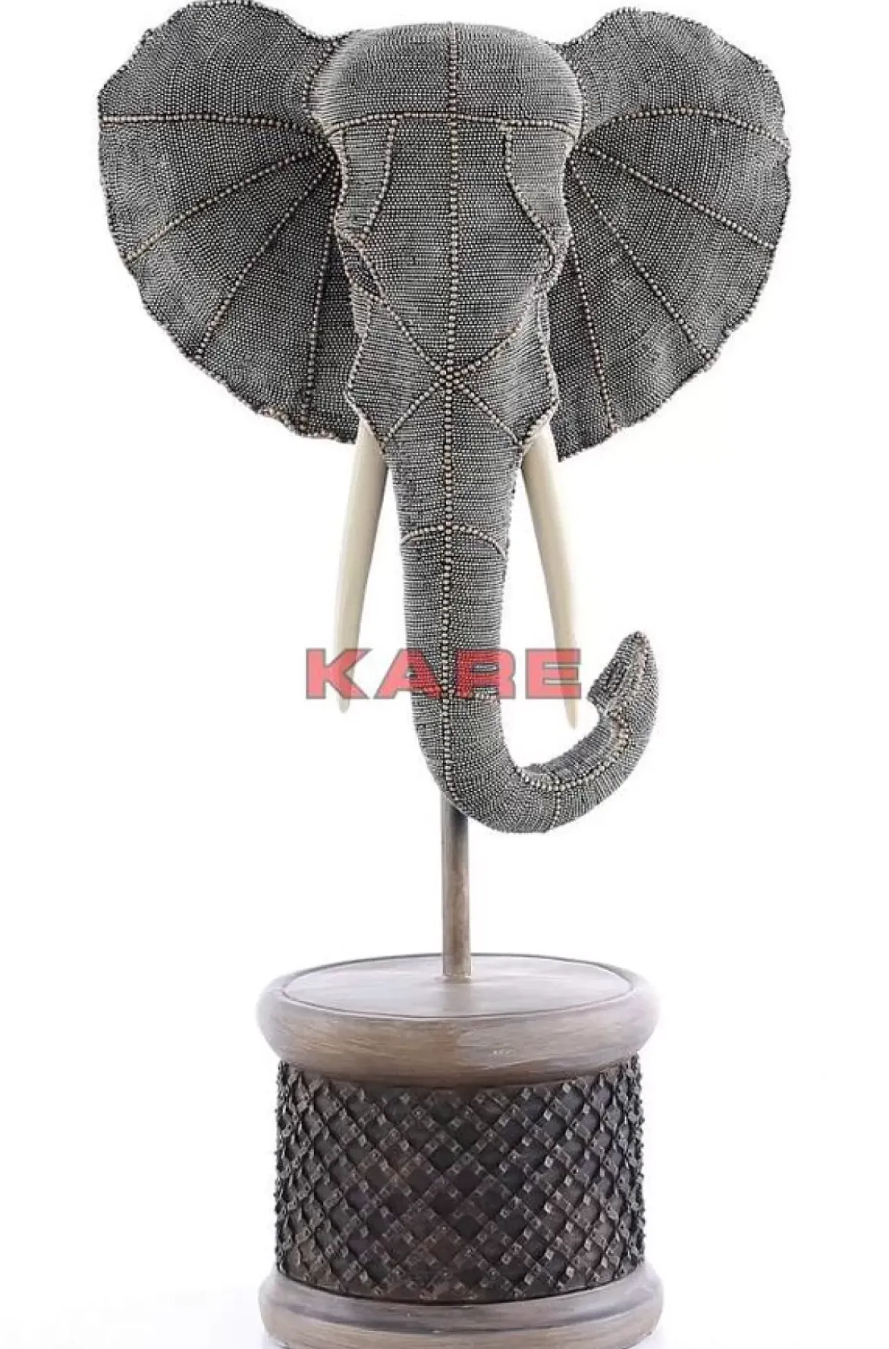 Deko & Geschenkartikel-KARE Design Deko Objekt Elephant Head Pearls 76