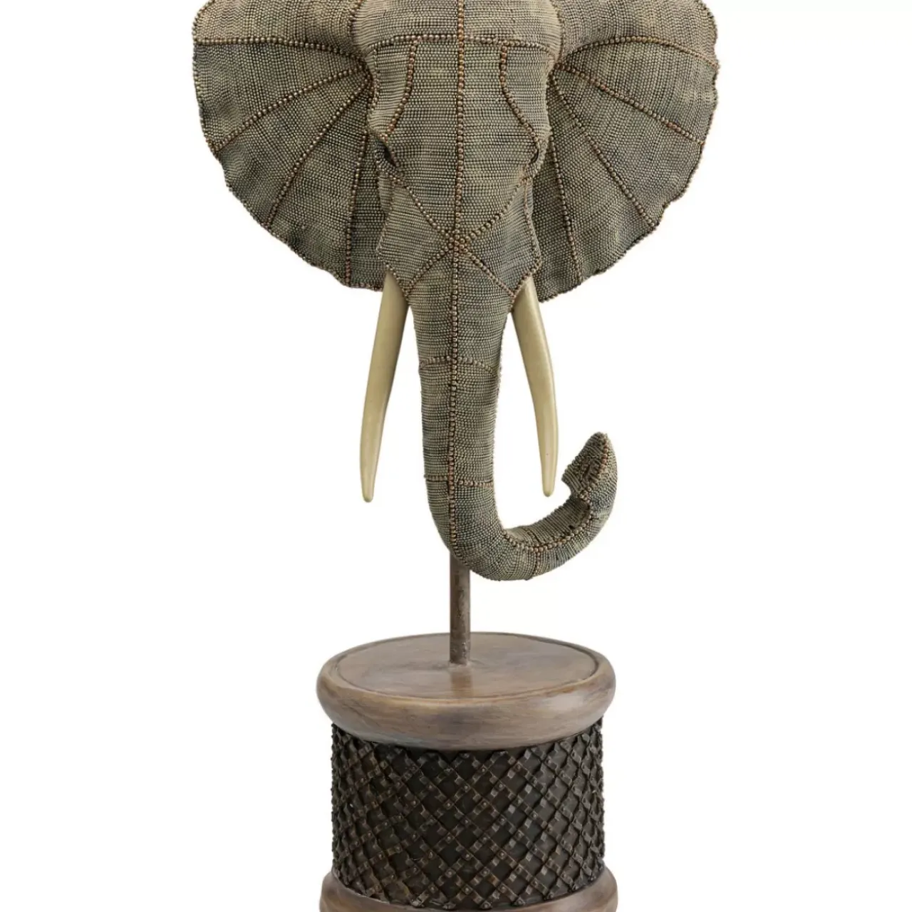 Deko & Geschenkartikel-KARE Design Deko Objekt Elephant Head Pearls 76