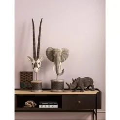 Deko & Geschenkartikel-KARE Design Deko Objekt Elephant Head Pearls 76