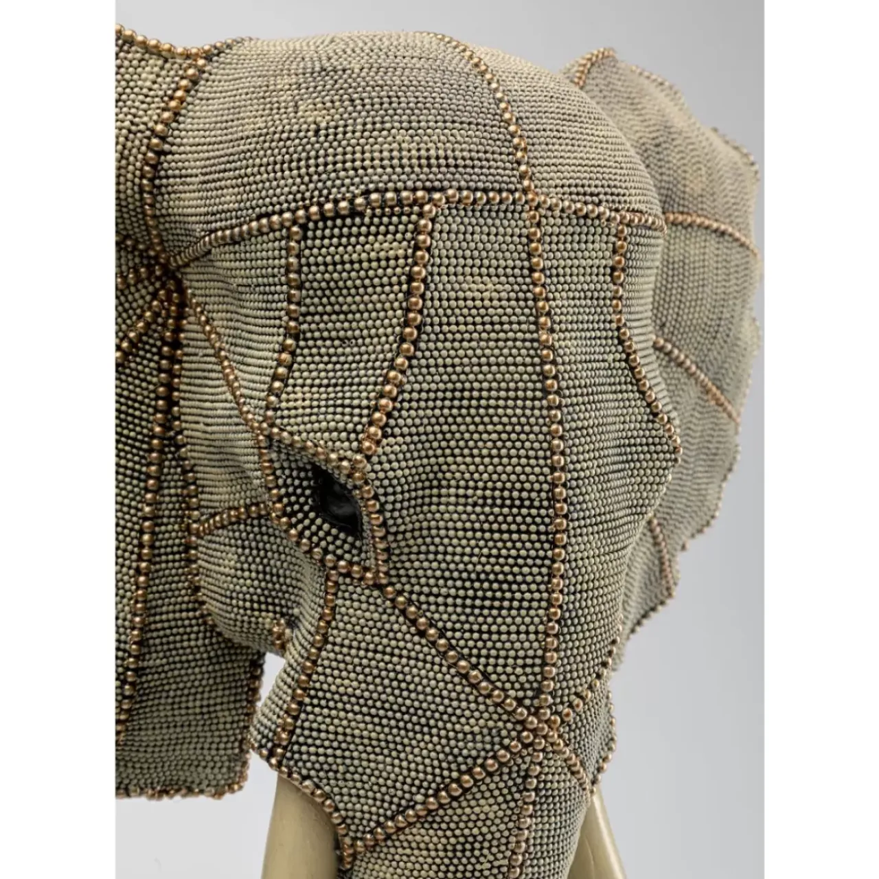 Deko & Geschenkartikel-KARE Design Deko Objekt Elephant Head Pearls 76