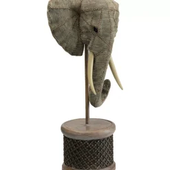 Deko & Geschenkartikel-KARE Design Deko Objekt Elephant Head Pearls 76
