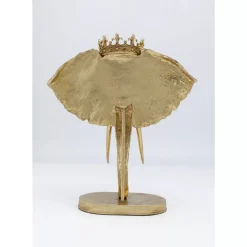 Deko & Geschenkartikel-KARE Design Deko Objekt Elephant Royal Gold 57Cm