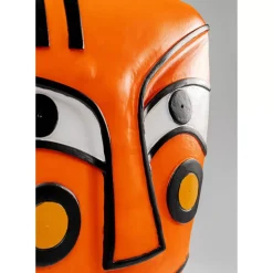 Deko & Geschenkartikel-KARE Design Deko Objekt Face Orange 50Cm