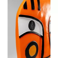 Deko & Geschenkartikel-KARE Design Deko Objekt Face Orange 50Cm