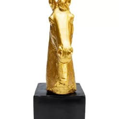 Deko & Geschenkartikel-KARE Design Deko Objekt Fidelis Gold 21Cm
