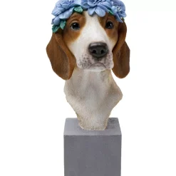Deko & Geschenkartikel-KARE Design Deko Objekt Fiori Beagle 47Cm