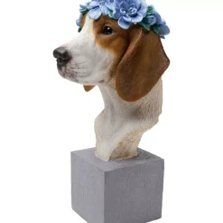 Deko & Geschenkartikel-KARE Design Deko Objekt Fiori Beagle 47Cm