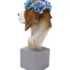 Deko & Geschenkartikel-KARE Design Deko Objekt Fiori Beagle 47Cm