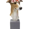Deko & Geschenkartikel-KARE Design Deko Objekt Fiori Greyhound 47Cm