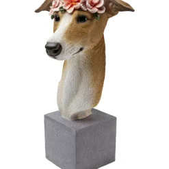 Deko & Geschenkartikel-KARE Design Deko Objekt Fiori Greyhound 47Cm