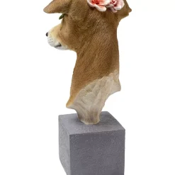Deko & Geschenkartikel-KARE Design Deko Objekt Fiori Greyhound 47Cm