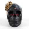 Deko & Geschenkartikel-KARE Design Deko Objekt Flower Skull 22Cm