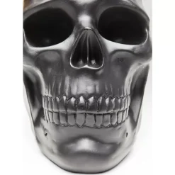 Deko & Geschenkartikel-KARE Design Deko Objekt Flower Skull 22Cm