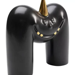 Deko & Geschenkartikel-KARE Design Deko Objekt Funny Teeth Schwarz 15Cm