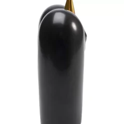 Deko & Geschenkartikel-KARE Design Deko Objekt Funny Teeth Schwarz 15Cm