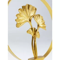 Deko & Geschenkartikel-KARE Design Deko Objekt Ginkgo In The Circle 34Cm