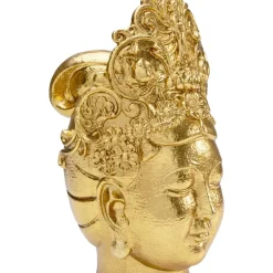 Deko & Geschenkartikel-KARE Design Deko Objekt Goddess Head Gold 39Cm