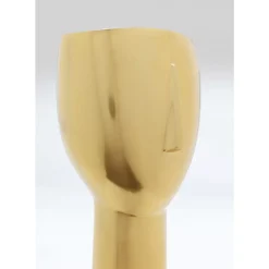 Deko & Geschenkartikel-KARE Design Deko Objekt Golden Face 36Cm