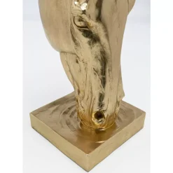 Deko & Geschenkartikel-KARE Design Deko Objekt Horse Face Gold 72Cm