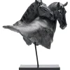 Deko & Geschenkartikel-KARE Design Deko Objekt Horse Pair 47Cm