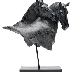 Deko & Geschenkartikel-KARE Design Deko Objekt Horse Pair 47Cm