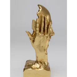 Deko & Geschenkartikel-KARE Design Deko Objekt In My Mind Gold 30Cm