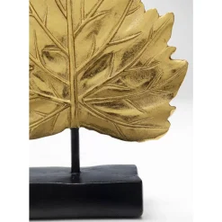 Deko & Geschenkartikel-KARE Design Deko Objekt Leaves Gold 17Cm