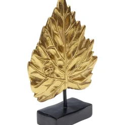 Deko & Geschenkartikel-KARE Design Deko Objekt Leaves Gold 17Cm