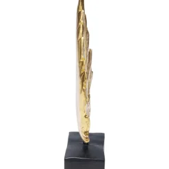 Deko & Geschenkartikel-KARE Design Deko Objekt Leaves Gold 17Cm