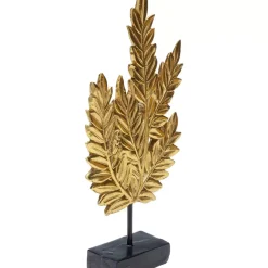 Deko & Geschenkartikel-KARE Design Deko Objekt Leaves Gold 14Cm