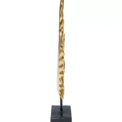 Deko & Geschenkartikel-KARE Design Deko Objekt Leaves Gold 14Cm