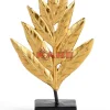 Deko & Geschenkartikel-KARE Design Deko Objekt Leaves Gold 15Cm