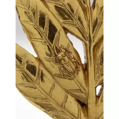 Deko & Geschenkartikel-KARE Design Deko Objekt Leaves Gold 15Cm