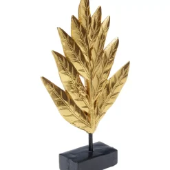 Deko & Geschenkartikel-KARE Design Deko Objekt Leaves Gold 15Cm