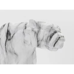 Deko & Geschenkartikel-KARE Design Deko Objekt Leopard Marble 95Cm