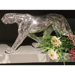 Deko & Geschenkartikel-KARE Design Deko Objekt Leopard Mosaic 95Cm