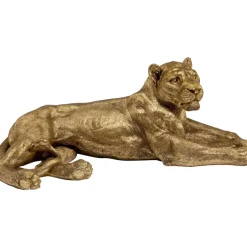 Deko & Geschenkartikel-KARE Design Deko Objekt Lion Gold 113Cm