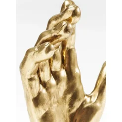 Deko & Geschenkartikel-KARE Design Deko Objekt Mano Gold