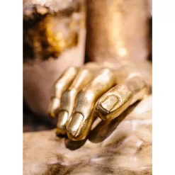 Deko & Geschenkartikel-KARE Design Deko Objekt Mano Gold
