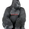 Deko & Geschenkartikel-KARE Design Deko Objekt Monkey Gorilla Side Xl Schwarz