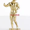 Deko & Geschenkartikel-KARE Design Deko Objekt Muscle Dog Gold