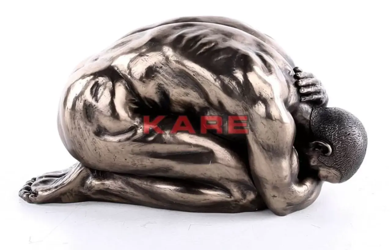 Deko & Geschenkartikel-KARE Design Deko Objekt Nude Man Relief 13Cm