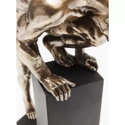 Deko & Geschenkartikel-KARE Design Deko Objekt Nude Man Stand Bronze 35Cm