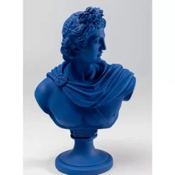 Deko & Geschenkartikel-KARE Design Deko Objekt Pop Apollo Blau 36Cm