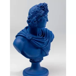 Deko & Geschenkartikel-KARE Design Deko Objekt Pop Apollo Blau 36Cm
