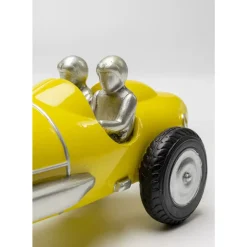 Deko & Geschenkartikel-KARE Design Deko Objekt Racing Car Gelb 9Cm