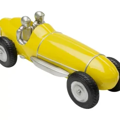 Deko & Geschenkartikel-KARE Design Deko Objekt Racing Car Gelb 9Cm
